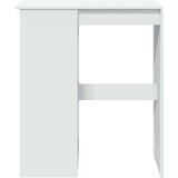  Barski stol s držačima bijeli 90 x 47 5 x 103 5 cm drveni | shoptok.hr