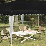  Rastezljivi šator za zabave 575 x 290 x 245 cm Crna | Eponuda.com
