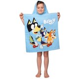 Jerry Fabrics Plavi pamučan dječji pončo veličina za 3-8 godina Bluey Skate – | shoptok.hr
