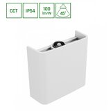 Spectrum spoljna led zidna lampa 2W cct lunarix 1 bela | ePonuda.com