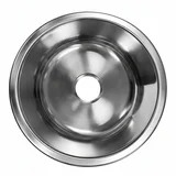 okrugla inox sudopera fi 42 cm (dubina 17 cm) inox
