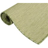  Vanjski tepih ravnog tkanja 80 x 250 cm zeleni | shoptok.hr