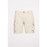 Alpha Industries Hlače CREW SHORT Bež Cene