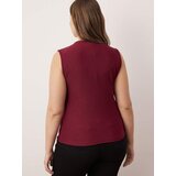Trendyol Ženska bluza Tbbss25Af00121, Bordo | Eponuda.com