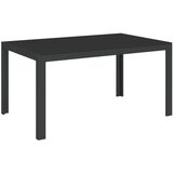 Ambia Garden VRTNA MIZA kovina, steklo antracit | Shoptok.si