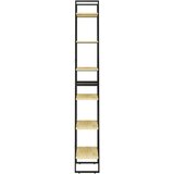 vidaXL Police za pohranu 60 x 30 x 210 cm od masivne borovine | shoptok.hr