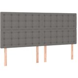  Box spring s madracem LED tamnosivi 180x200 cm tkanina | shoptok.hr