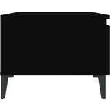  Bočni stolić crni 50 x 46 x 35 cm od konstruiranog drva | shoptok.hr