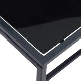  Ležaljke na suncu 2-osoba 3 pcs Crna i antracit Čelik | shoptok.hr