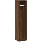  Kupaonski ormarić s držačem za role, smeđi hrast 20,5x20x90 cm | shoptok.hr