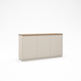 Marckeric Bež komoda u dekoru hrasta 152x84x40 cm Loreta – | shoptok.hr