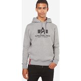 Alpha Industries Muški duks Basic Hoody, Sivi | ePonuda.com