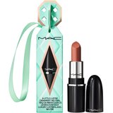 MAC Cosmetics Holiday Glazed Galaxy Mini Lustreglass Gift šminka z bleščečim finišem v darilnem pakiranju odtenek Thanks, It´s MAC! 1.8 g u