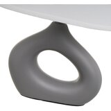 Casa Selección Belo-siva keramična namizna svetilka s tekstilnim senčilom (višina 30 cm) – | Shoptok.si