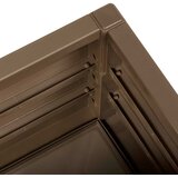  Kutija za cvijeće u vrtu Smeđa 80 x 36 x 35 cm PP | Eponuda.ba