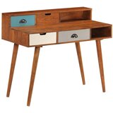 Furnova Pisalna miza 110x50x90 cm trden akacijev les, (21925485) | Shoptok.si
