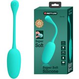 Pretty Love Knucker Super Soft Silicone Vibration Egg Aqua Green | shoptok.hr