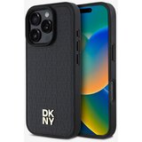 Dkny PU Leather Repeat Pattern Stack Logo MagSafe Zadní Kryt pro iPhone 16 Pro Max Black Ovitek za telefon Vijolična Cene