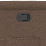  Naslanjač iz rjavega blaga, (21824636) | Shoptok.si