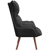  Fotelja Crna 69 x 74 x 93 cm Umjetna koža | shoptok.hr