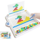 Woopie magnetna ploča Montessori MagPad - bijeli zeko | shoptok.hr