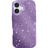 AVIZAR Ovitek za iPhone 17, dvobarvna zasnova in bleščeča obdelava, Vijolična, (5000189646) | Shoptok.si