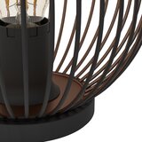 Eglo 901872 - Stona lampa ALMANZORA 1xE27/60W/230V crna | Eponuda.com