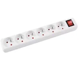 PRODUŽNI S PREKIDAČEM 6RUPA/5M OFFICE PRODUCTS 13116541-14 BIJELI