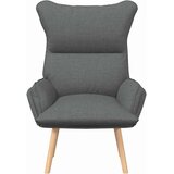  Fotelja Tamno siva 69 x 74 x 93 cm Tkanina i šperploča | Eponuda.com