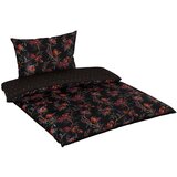 Esposa obojestranska posteljnina 140/200 cm saten črna | Shoptok.si