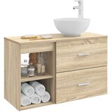  Set namještaja za kupaonicu 2 pcs Hrast sonoma | Eponuda.ba