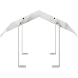  Dimnjački poklopac Srebrno 50 x 60 x 37 cm Nehrđajući čelik | shoptok.hr