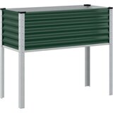 vidaXL Vrtna sadilica zelena 100x41x90 cm čelična | shoptok.hr