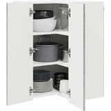 vidaXL Zidni kuhinjski ormarić s policom Siva Sonoma 57 x 57 x 80 cm | shoptok.hr