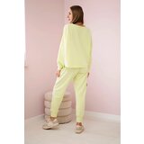 Kesi Set 2-piece sweatshirt + trousers yellow | shoptok.hr