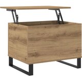  Stolić za kavu boja hrasta 60x44,5x45 cm konstruirano drvo | shoptok.hr