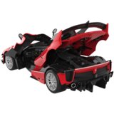  Licencirani auto na daljinsko upravljanje i sastavljanje Rastar 1:18 Ferrari FXXK EVO - crveni - 88 elemenata | Shoptok.si