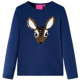 vidaXL Dječja majica dugih rukava modra 116 | shoptok.hr