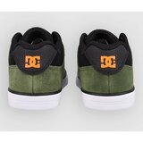 DC Pure Kids Skate cevlji dark olive / black / orange | Shoptok.si