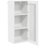  Zidni stakleni ormarić PORTO Bijelo 40 x 31 x 100 cm | Eponuda.com
