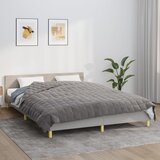 vidaXL Obtežena odeja siva 220x235 cm 15 kg blago Cene