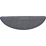  Prostirke za stepenice 15 kom 56x17x3 cm svijetlo sive i plave poluokrugle | Shoptok.si