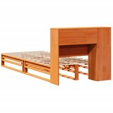  Krevet s regalom za knjige bez madraca 100x200 cm masivno drvo | shoptok.hr