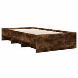  Okvir kreveta bez madraca dimljena boja hrasta 90x200 cm drveni | shoptok.hr