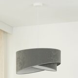  Brilagi - LED luster na sajli LYRA 1xE27/15W/230V siva/bela | Eponuda.com