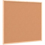  Ploča od pluta s okvirom od masivnog borovog drva 60 x 55 cm | shoptok.hr