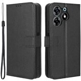 INORCO Za Tecno Spark 10 Pro/KI7 usnjena preklopna preklopna torbica, zaščitna torbica za telefon z diamantno teksturo, denarnica, (22033450) Cene