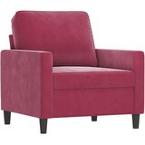  4-dijelni set sofa crvena boja vina baršunasti | shoptok.hr