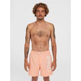 O'neill Kratke kopalne hlače 'Original Cali 16' marelica / bela | Shoptok.si