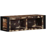 vidaXL TV omarica Multicolor 80x30x25 cm Masivni les Reclaimed | Shoptok.si